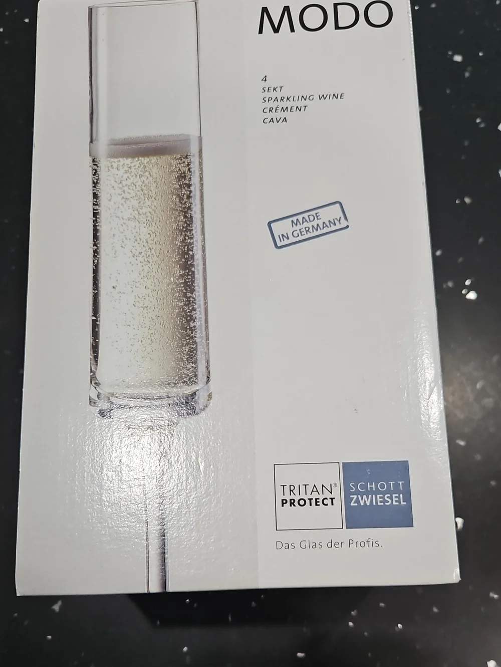 Schott Zwiesel champagne glasses
